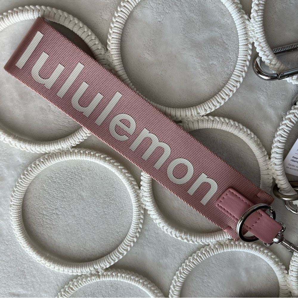 NWOT Retired Lululemon Never Lost Keychain